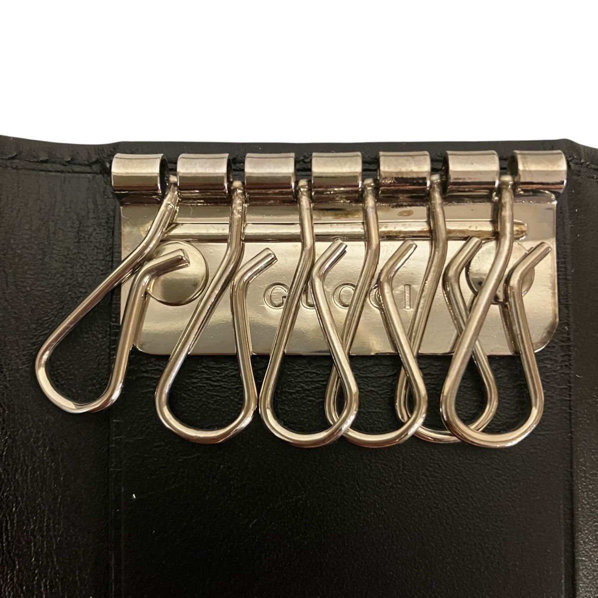 Gucci Key Case Leather Key Holder — view 7