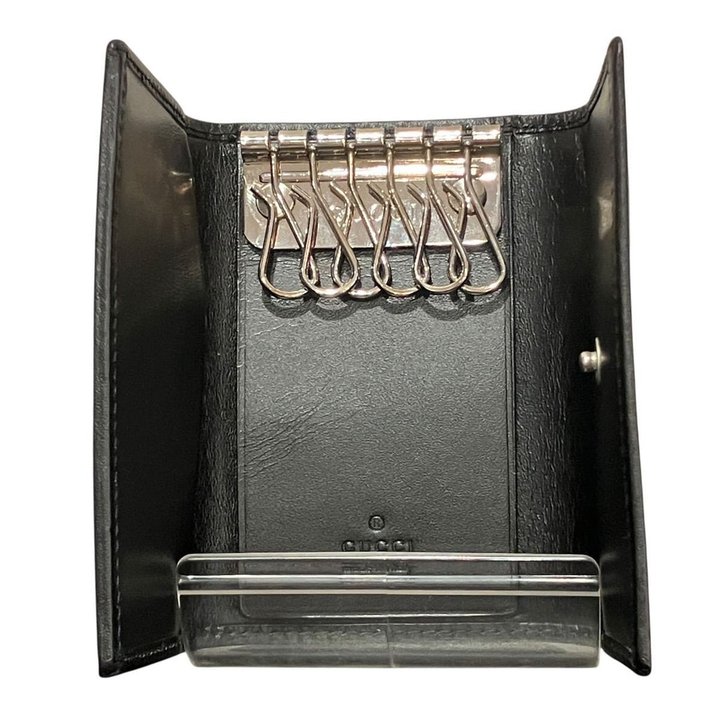 Gucci Key Case Leather Key Holder — view 3