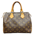 Louis Vuitton Speedy 25 Monogram Handbag Canvas — view 2