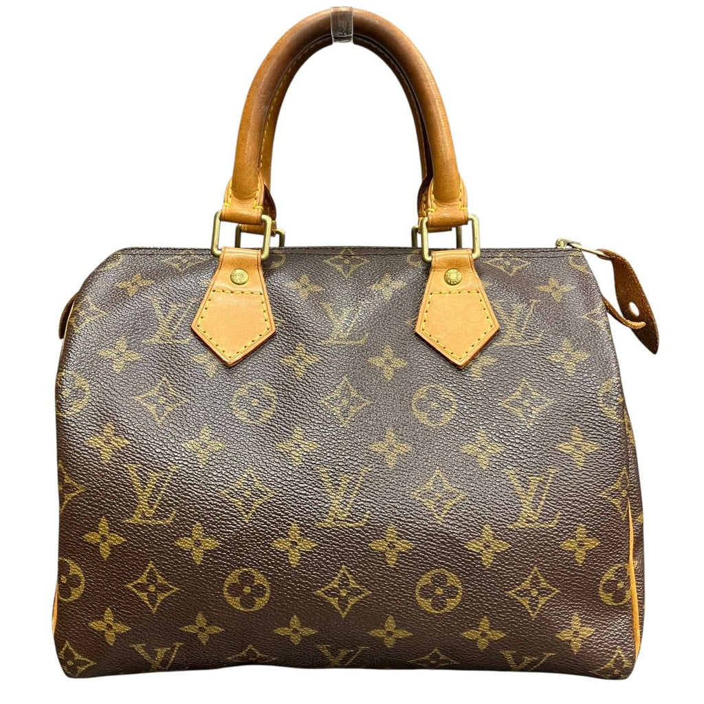 Louis Vuitton Speedy 25 Monogram Handbag Canvas