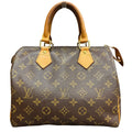 Louis Vuitton Speedy 25 Monogram Handbag Canvas
