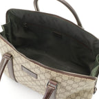 Gucci GG Supreme Handbag Beige Dark Brown — view 7