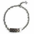 Louis Vuitton Bracelet Monogram Gold Silver