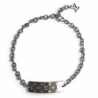 Louis Vuitton Bracelet Monogram Gold Silver