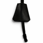 Hermes Leather Kelly Watch Clochette Necklace Black — view 5