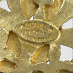 Chanel Vintage 95A CC Logo Brooch Gold — view 6
