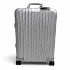 Dior Rimowa Homme Oblique Cabin Al Mini Um Carry Case Suitcase Silver Travel Bag