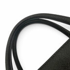 Prada Saffiano Leather 2-Way Tote Black Silver — view 8