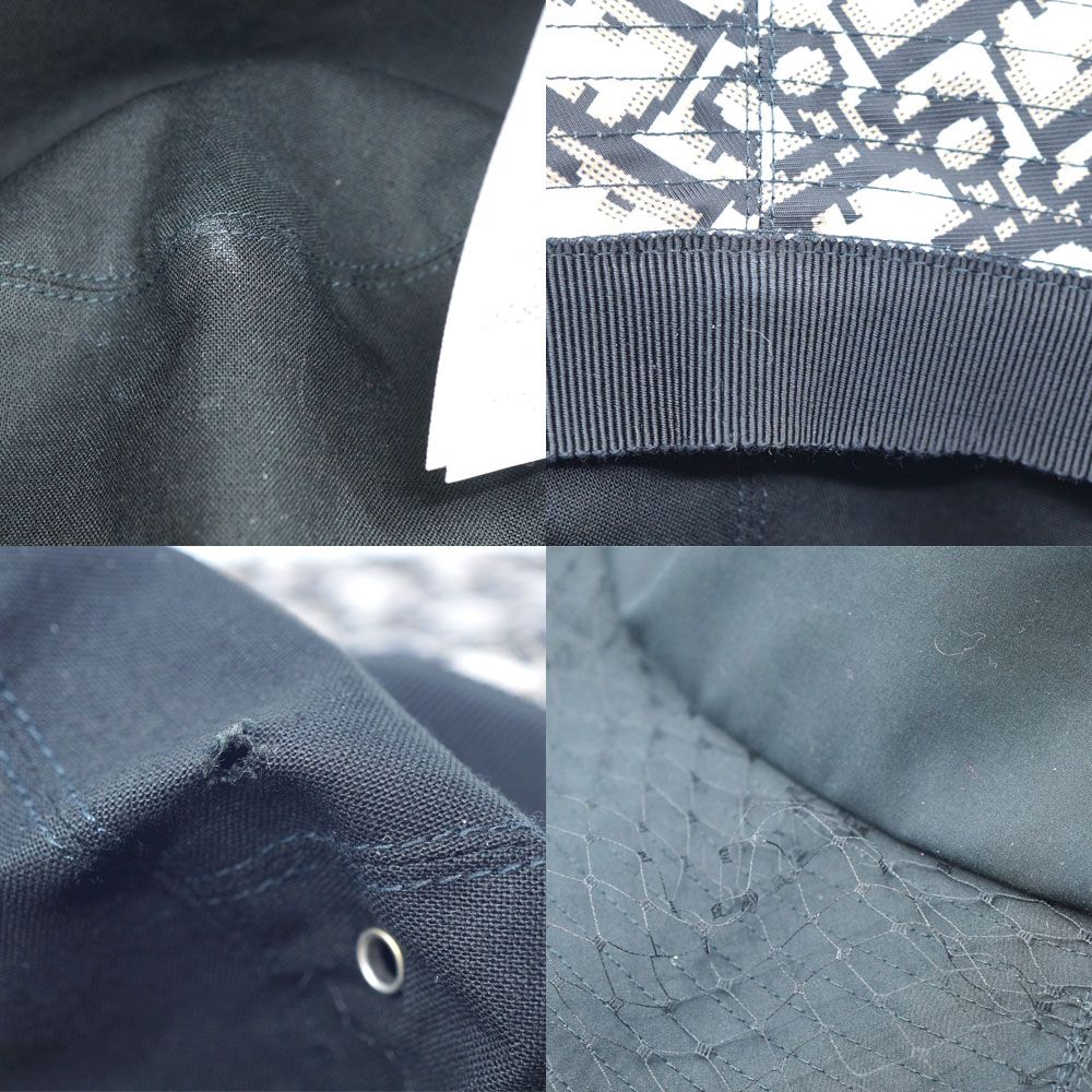 Dior Bob Hat Oblique Teddy-D Bucket Hat Black — view 8