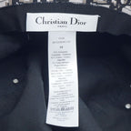 Dior Bob Hat Oblique Teddy-D Bucket Hat Black — view 5
