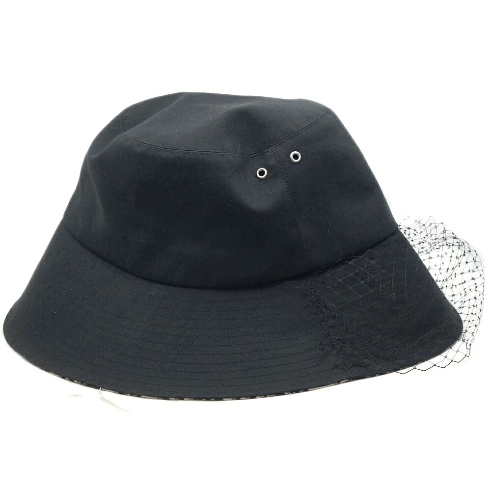 Dior Bob Hat Oblique Teddy-D Bucket Hat Black — view 3