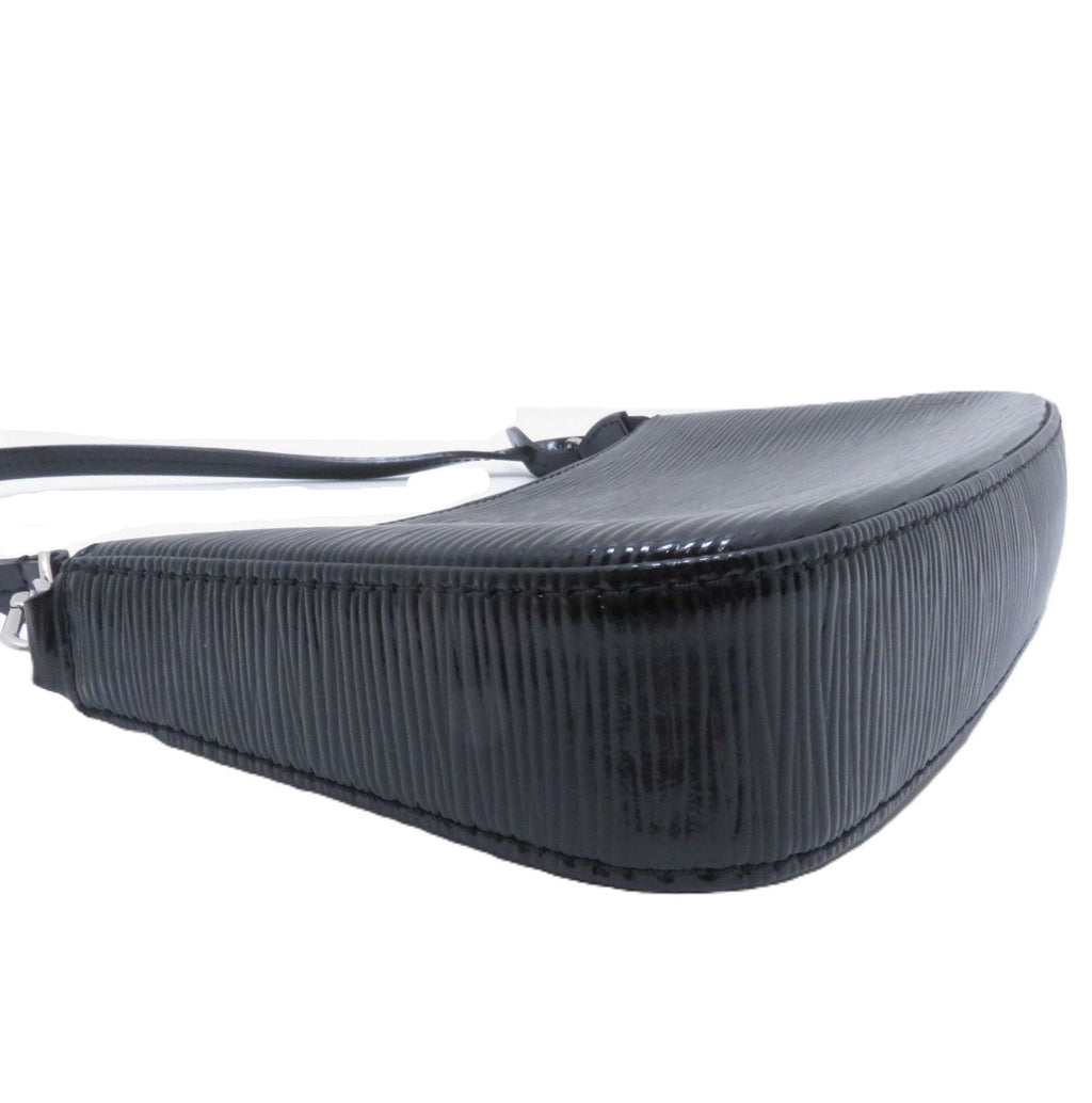 Louis Vuitton Pochette Accessoires Epi Electric Noir Handbag Black — view 7