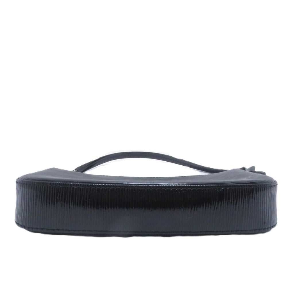 Louis Vuitton Pochette Accessoires Epi Electric Noir Handbag Black — view 6