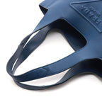 Prada Tote Navy Leather — view 4