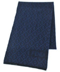 Fendi Shawl Scarf Navy