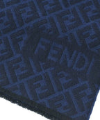 Fendi Shawl Scarf Navy — view 3