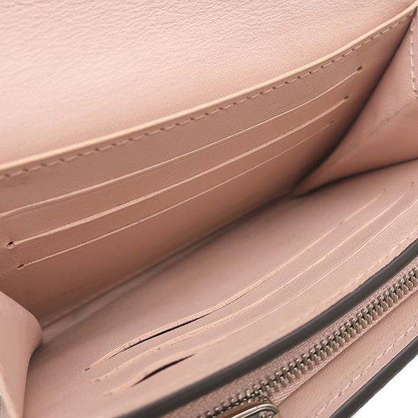 Louis Vuitton Bifold Wallet Portefeuille Iris Compact Monogram Mahina Magnolia — view 8
