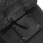 Louis Vuitton Shoulder Bag S Lock Vertical Wearable Wallet Leather Taurillon — view 5