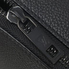 Louis Vuitton Shoulder Bag Alpha Wearable Wallet Leather Grain Calf Noir Black — view 6