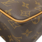 Louis Vuitton Shoulder Bag Viva-Cite PM Monogram Canvas Gold Brown Red Pochette — view 4