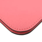 Hermes Wallet Dogon Long Evercolor Rose Azalea Silver Bifold — view 4