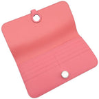 Hermes Wallet Dogon Long Evercolor Rose Azalea Silver Bifold — view 8