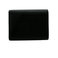 Fendi O'lock FF Logo Leather Trifold Wallet Compact Gray