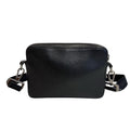 Dior CD Logo Shoulder Bag CD Leather Black