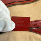 Gucci Liber Top Handle Medium Bag Leather Red Handbag
