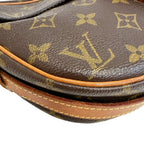 Louis Vuitton Jeune Fille PM Monogram Leather Shoulder Bag Brown — view 3