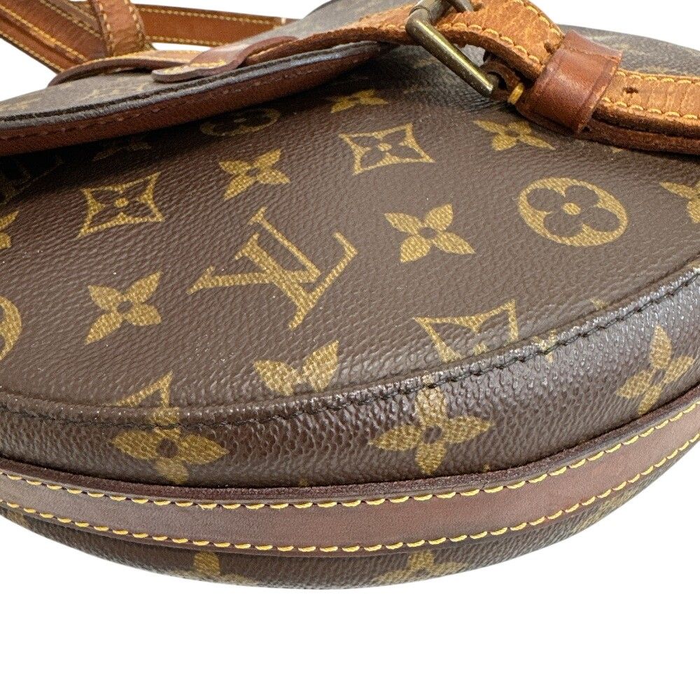 Louis Vuitton Chantilly GM Monogram Shoulder Bag Crossbody Brown — view 3