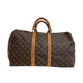 Louis Vuitton Sac Seau Monogram Boston Bag Brown