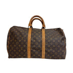 Louis Vuitton Sac Seau Monogram Boston Bag Brown