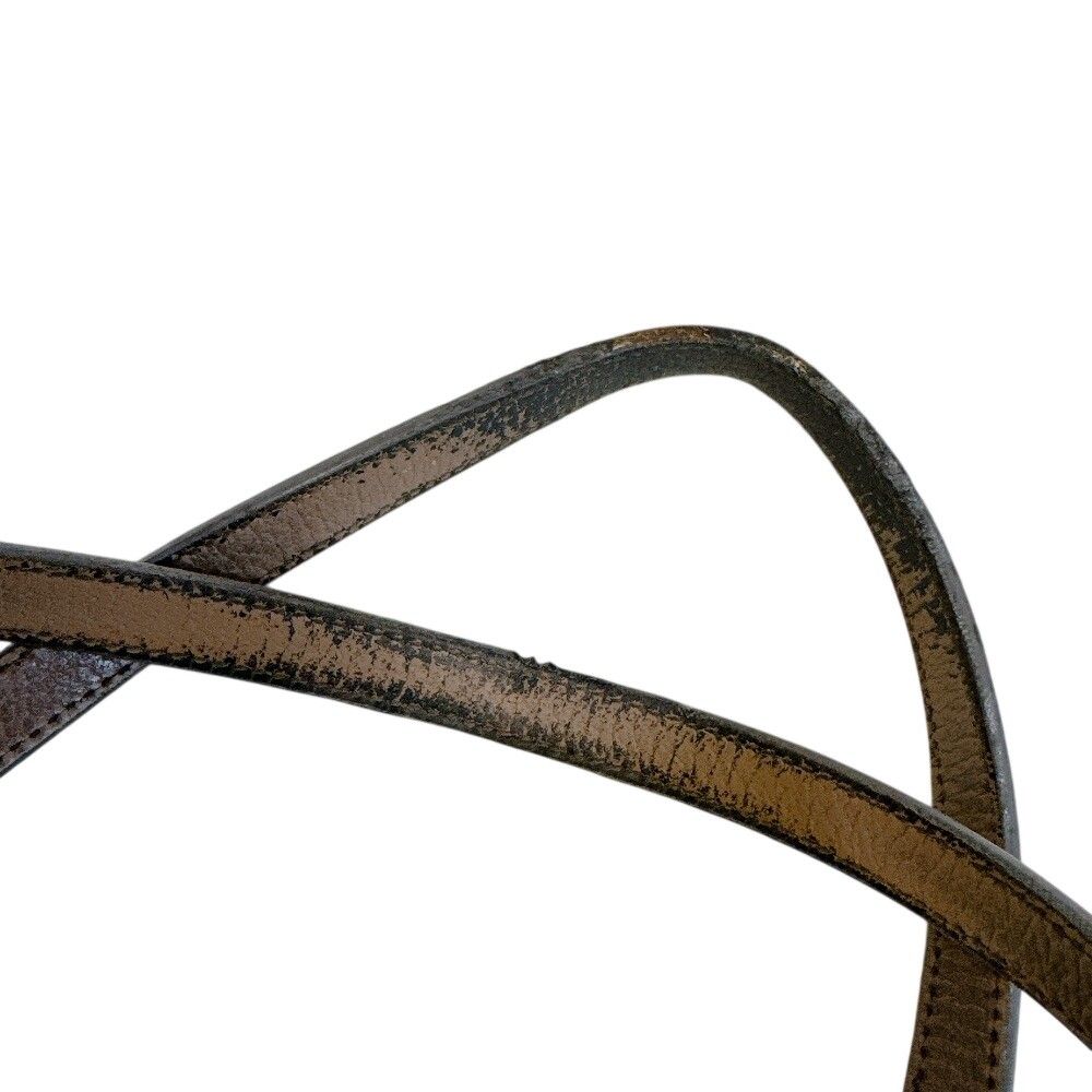 Gucci GG Supreme Tote Leather Brown — view 6
