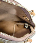 Louis Vuitton Mini Speedy Monogram Canvas Handbag Brown — view 8