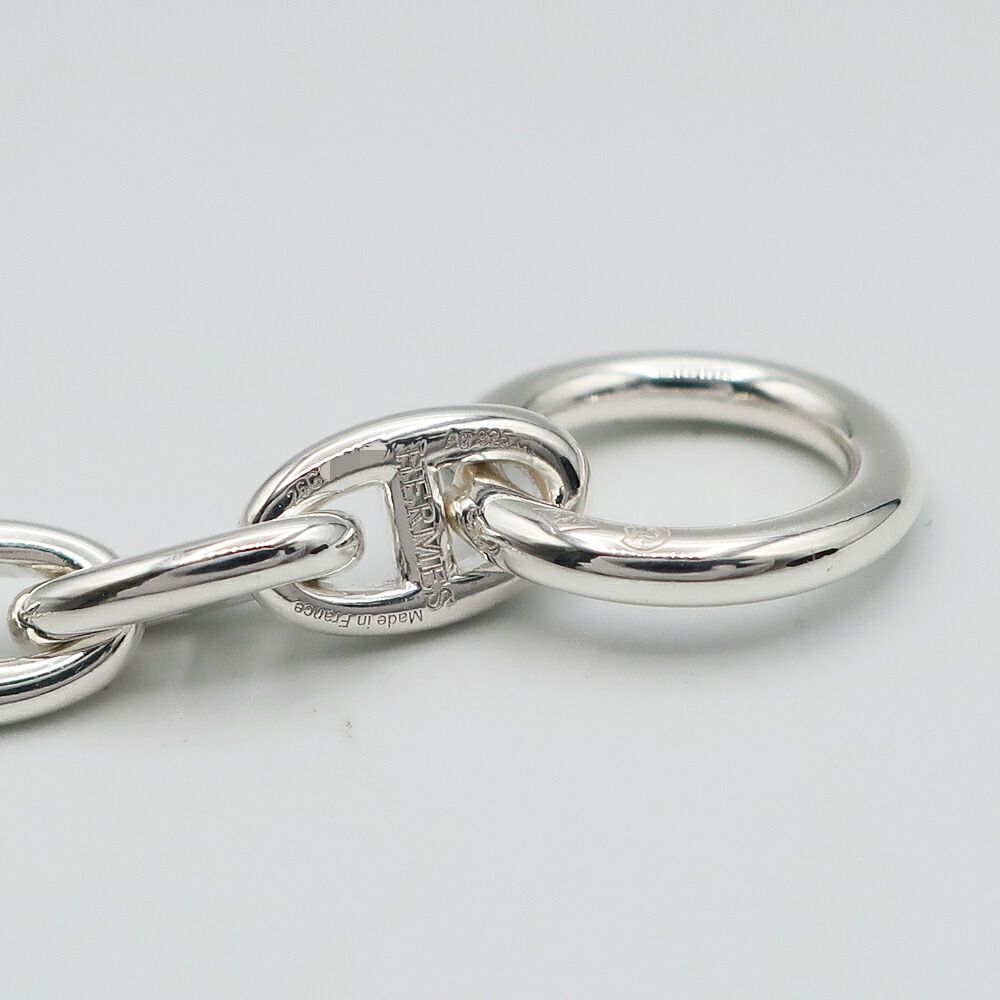 Hermes Chaine D'ancre TPM Bracelet Silver Chain — view 5