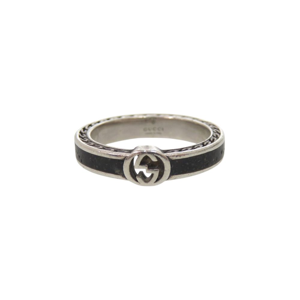 Gucci Interlocking G 925 Sterling Silver Ring