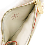 Louis Vuitton Unseparables Suhali Leather White Coin Purse — view 5