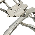 Hermes Boucles Sellier TGM Bracelet 925 Sterling Silver — view 3