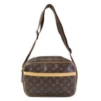 Louis Vuitton Crossbody Shoulder Bag Monogram Reporter PM — view 3
