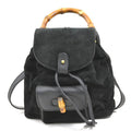 Gucci Backpack Bamboo Black