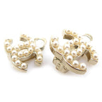 Chanel Earrings CC Logo — view 3