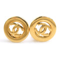 Chanel Earrings CC Logo