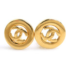 Chanel Earrings CC Logo