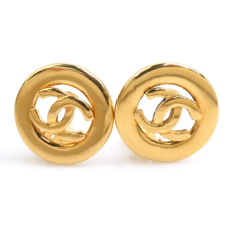 Chanel Earrings CC Logo