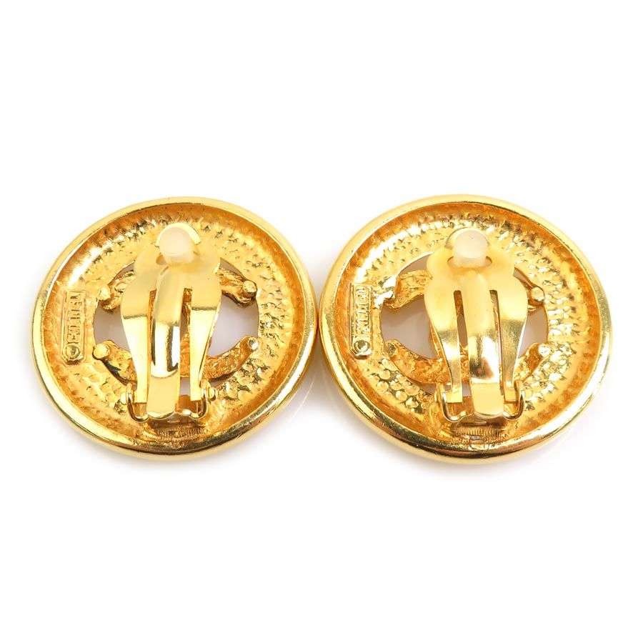 Chanel Earrings CC Logo — view 5