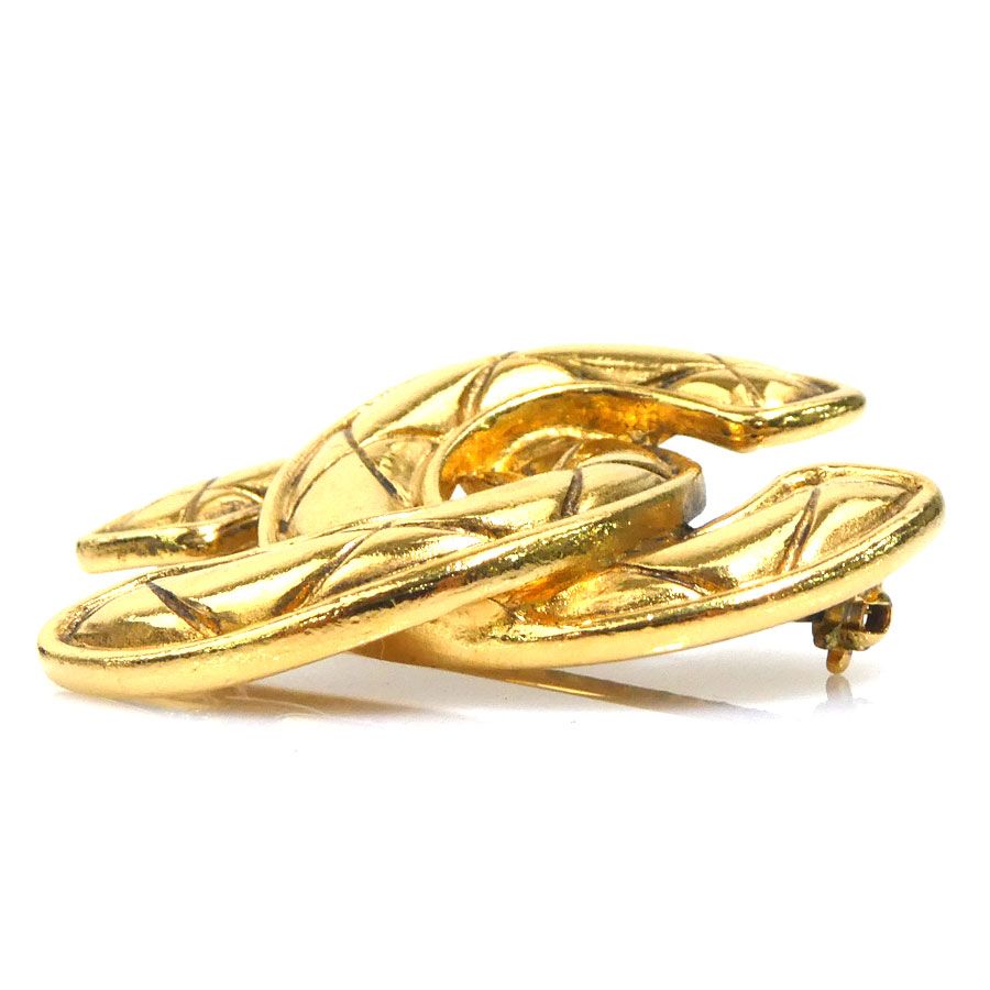 Chanel Brooch CC Logo — view 3