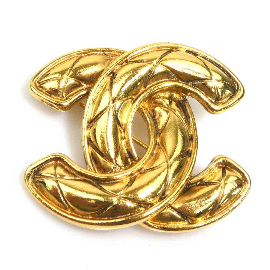 Chanel Brooch CC Logo
