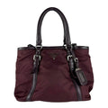 Prada Shoulder Bag Burgundy