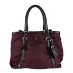 Prada Shoulder Bag Burgundy